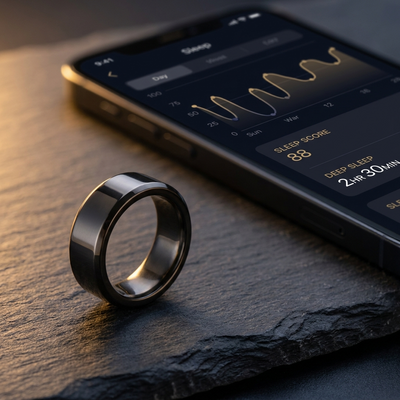 VIGIL Ring by CLARIA — Sleep & Cortisol Tracker